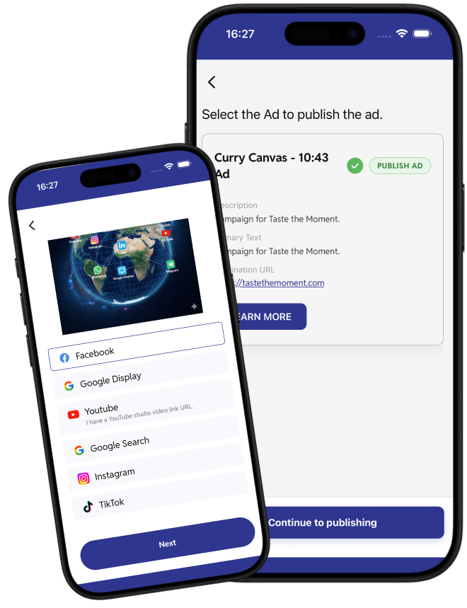 Analytics and ad preview